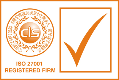 ISO 27001 certified