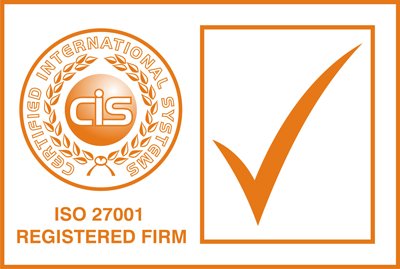 ISO 27001 certified
